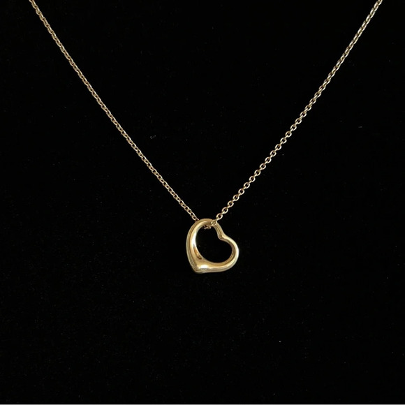 Tiffany & Co. Jewelry - $500 Retail Tiffany Elsa Peretti Open Heart Pendant  ONLY Charm